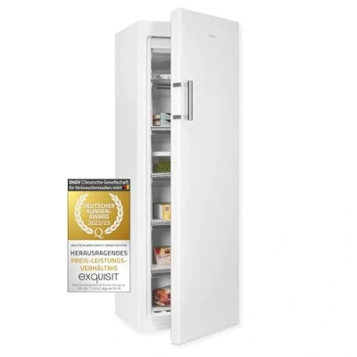 Abbildung von Exquisit Gefrierschrank GS271 NF H 010D weiss Nutzinhalt: 194 L Alarm NoFrost 4* Gefrieren
