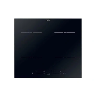 Abbildung von Haier SERIE 2 HAISJ64MC Induktionskochfeld/Multi Slider Bedienung und Wi Fi Funktion (hOn App) / 4 Kochzonen/Rahmenloses Design/Schwarzes Glas
