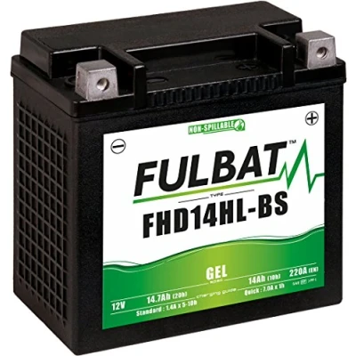 Abbildung von Batterie Fulbat YHD14HL BS Gel SLA 12V 14Ah (Harley Davidson Wartungsfrei)