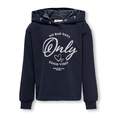 Abbildung von Kids ONLY Normal Geschnitten Kapuzenpullover für Kinder, Größe: 122/128, Night sky