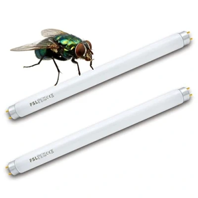 Abbildung von FSL BL T8 F10W Insektenvernichter Elektrisch Ersatz Birne, 13in UV Rohre für 20W Mückenlampe/Mosquito Killer (2 Pack)