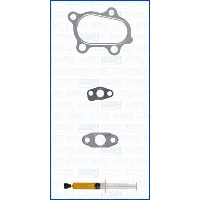 Abbildung von AJUSA JTC12130 Montagesatz, Lader with studs, syringe oil mit Dichtungen Montageanleitung IVECO: DAILY 4 Kasten/Kombi