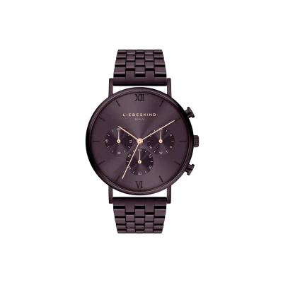 Abbildung von Liebeskind Berlin Chronograph, Damen, Größe: One Size, Dark purple