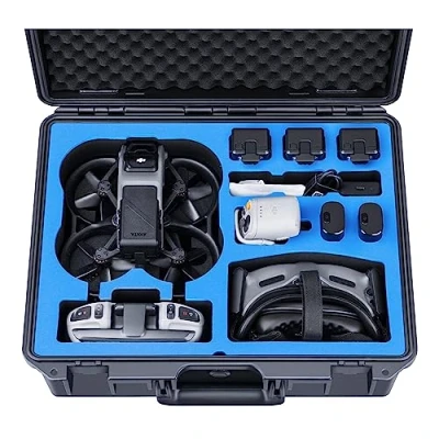 Abbildung von Lykus Titan AT110 Wasserdicht Tasche Koffer Case für DJI Avata, Goggles 2 und FPV Fernsteuerung, unterstützt bis zu 9 Avata Akkus 3 [NUR Koffer]
