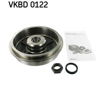 Abbildung von SKF VKBD 0122 Bremstrommel mit integriertem Radlager 201 CITROËN: Saxo Hatchback
