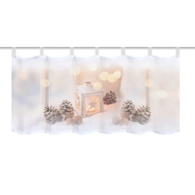 Abbildung von Home fashion Laterne Cafehaus, Stoff, Natur, 45 x 120 0,1 cm