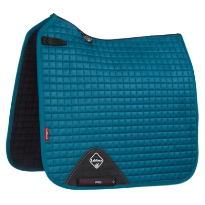Abbildung von LeMieux Schabracke Luxury Square Dressur Peacock Grün S/M