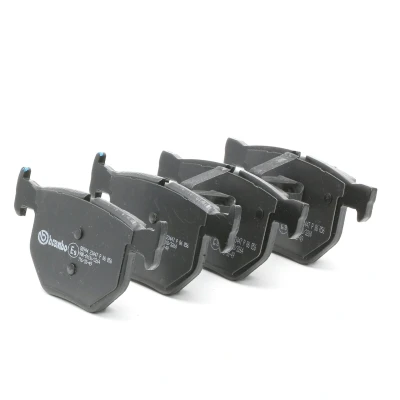 Abbildung von BREMBO P 06 056 Bremsbelagsatz für Verschleißwarnanzeiger vorbereitet mit Kolbenclip ohne Zubehör BMW: X5, X6