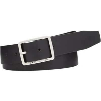 Abbildung von Tommy Hilfiger Buckle Gürtel, Herren, Größe: 110, Black