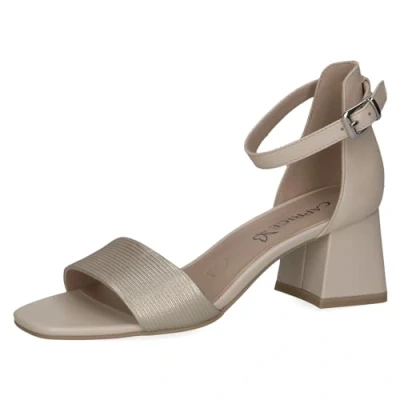 Abbildung von Caprice Riemensandalette, Damen, Größe: 41, Cream comb Schuhe