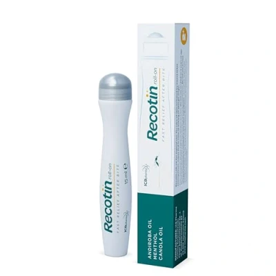 Abbildung von Novokill RECOTIN Mückenstich Roll On 15ml 100% natürliche Wirkstoffe Urlaub Must Haves 1x Insektenstichheiler Stichheiler gegen Juckreiz nach Mückenstichen Reiseapotheke