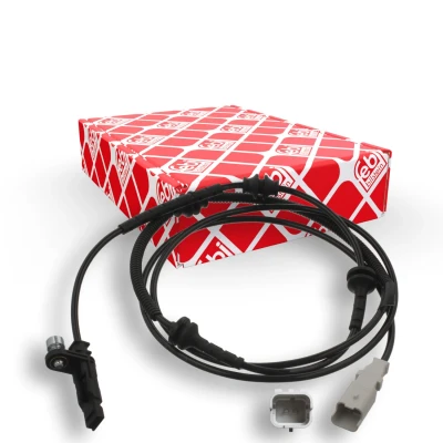 Abbildung von FEBI BILSTEIN 36949 ABS Sensor Hinterachse links, rechts mit Schraube 1800 weiß PEUGEOT: 407 Saloon, SW Box Body / Estate,