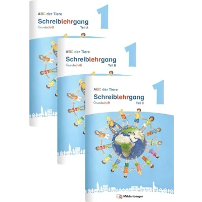 Abbildung von ABC der Tiere 1 Neubearbeitung Schreiblehrgang Grundschrift, Teil A, B und C (ABC 2023)