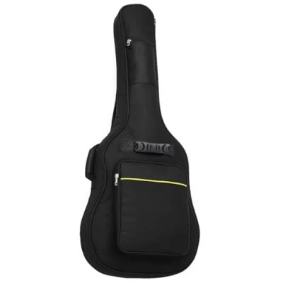 Abbildung von OcioDual Gitarrentasche Gig Bag Guitar Case für Akustik Klassik Western Gitarren Schwarz