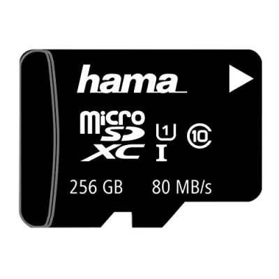 Abbildung von Hama Speicherkarte »microSD Karte, Memory Fast, + Adapter/Mobile, Class 10 UHS I 80MB/s«, (UHS 80 MB/s Lesegeschwindigkeit)