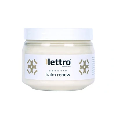 Abbildung von Lettro Balm Renew hochwertige Lederpflege &amp; Leder Farbauffrischung für Ledermöbel, Lederjacken, Polstermöbel, Auto Ledersitze, Schuhe als Sattelpflege 200ml (transparent/neutral)