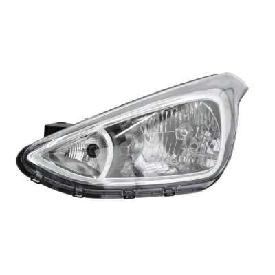 Abbildung von ABAKUS 221 1176L LDEM2 Scheinwerfer links H4, PY21W, W5W schwarz ohne Lampenträger P43t, BAU15s HYUNDAI: i10 II Hatchback