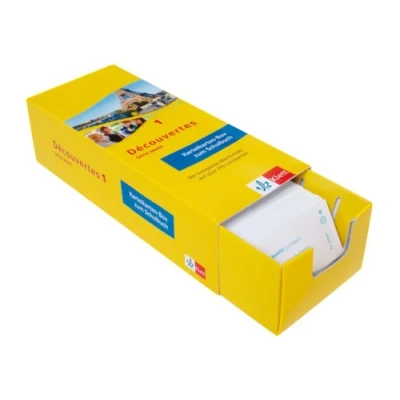 Abbildung von Découvertes 1 Série jaune Vokabel Lernbox zum Schülerbuch: 1. Lernjahr passend Lehrwerk