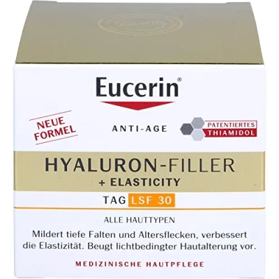 Abbildung von Eucerin Anti Age HYALURON FILLER + ELASTICITY LSF 30