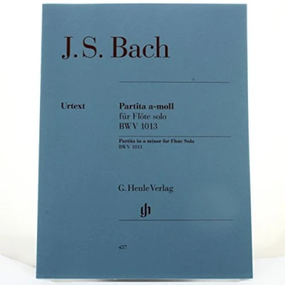 Abbildung von Partita a Moll Bwv 1013. Flöte: Besetzung: Flöte solo (G. Henle Urtext Ausgabe)