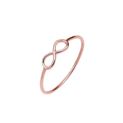 Abbildung von Elli Infinity Unendlichkeit Ring rosegoldcoloured, Damen, Größe: 54, Rosegold coloured