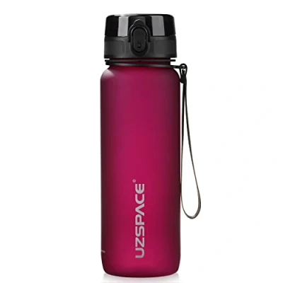 Abbildung von UZSPACE Trinkflasche 500ml/800ml/1L, Sport Kinder Auslaufsicher, Tritan &amp; BPA frei Wasserflasche für fahrrad, fitness,Outdoor
