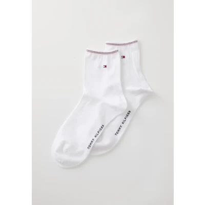 Abbildung von Tommy Hilfiger Women Short SOCK 2 PACK Socken, Damen, Größe: 39 42, White