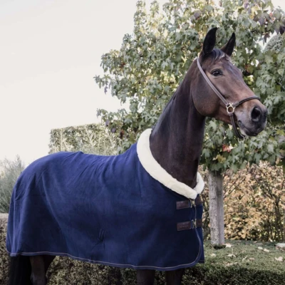 Abbildung von Kentucky Abschwitzdecke Show Fleece Heavy Navy 80/122