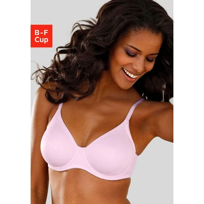 Abbildung von Lascana Schalen Bügel BH, Damen, Größe: 75C, Rose