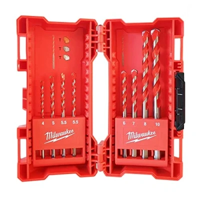Abbildung von Milwaukee 4932471193 Premium Betonbohrer, 3 seitig, 8 Stück