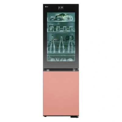 Abbildung von LG GBG719MDNN, Klasse D, 352 L, MoodUp Kühl Gefrierkombination mit InstaView, indivuell einstellbarer Farbänderungen, Musik Kollektion, LCD Display, Total No Frost, Kompressor 10 Jahren Garantie