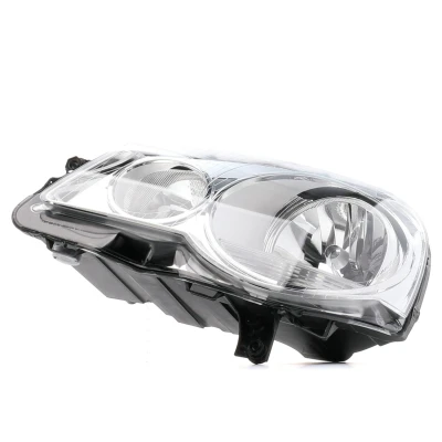 Abbildung von VALEO ORIGINAL PART 043012 Scheinwerfer links H7, H1 Halogen mit Abblendlicht für Rechtsverkehr Stellmotor LWR VOLKSWAGEN: Polo IV Hatchback