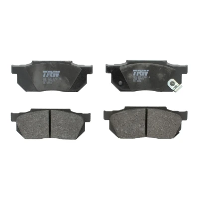 Abbildung von TRW GDB325 Bremsbelagsatz mit akustischer Verschleißwarnung HONDA: CRX 2, Civic 4 Stufenheck, V Hatchback