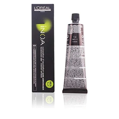 Abbildung von L&#039;Oréal Professionnel Inoa Permanente Färbung 60 ml 7.4 Mittelblond Kupfer