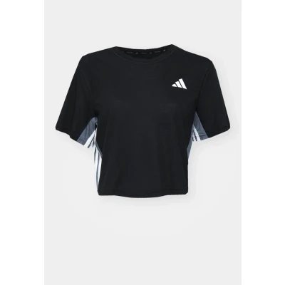 Abbildung von adidas Performance Train Essentials Colour Block Workout Sport Tshirt, Damen, Größe: XL, Black