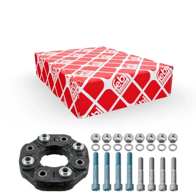 Abbildung von FEBI BILSTEIN 40216 Hardyscheibe 120 160 mit Schrauben, Unterlegscheiben Muttern MERCEDES BENZ: C Class T modell, E Saloon