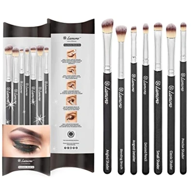 Abbildung von Augenpinsel Lidschattenpinsel Verblender Pinsel Set Lidschatten Pinselset Makeup Eyeshadow Augen Schminkpinsel Ideal Zum Verblenden Von Lidschatten, Puder, Highlighter, Concealer