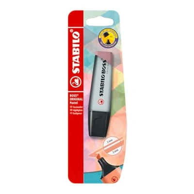 Abbildung von Textmarker STABILO BOSS ORIGINAL Pastel Einzelstift seidengrau