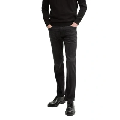 Abbildung von TOM TAILOR Herren 1045908 Marvin Straight Jeans, 10240 Black Denim, 33W x 30L