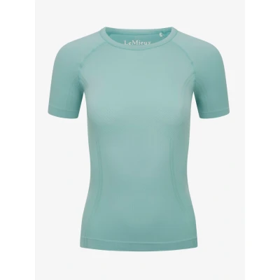 Abbildung von LeMieux T Shirt Britney Seamless AquaVerkauft von Agradi