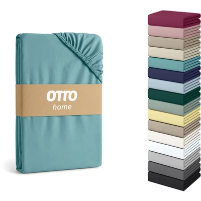 Abbildung von OTTO home Spannbettlaken "Physalis Topper COMFORT, 100% Baumwolle" Baumwolle, Matratzen bis 10 cm Höhe, Bettlaken, Spannbetttuch, Laken