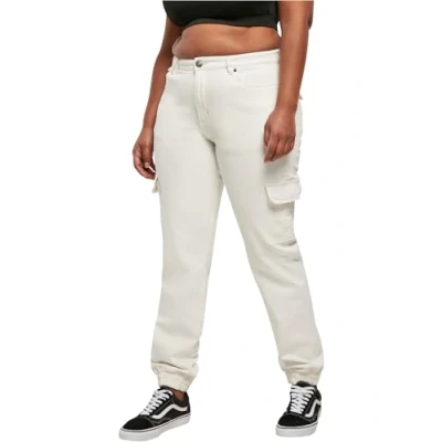 Abbildung von Urban Classics Jeans Relaxed Fit, Damen, Größe: 26x28, Offwhite raw