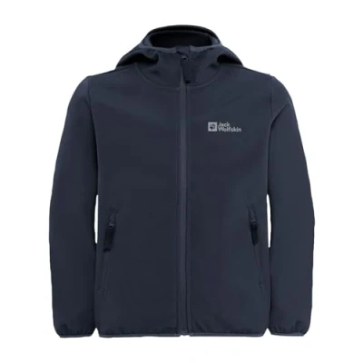 Abbildung von Jack Wolfskin Unisex Kinder Fourwinds Jacket Kids, Night Blue, 128