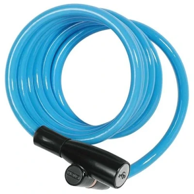 Abbildung von ABUS Spiralkabelschloss 3506K 6 mm starkes, flexibles Fahrradschloss Sicherheitslevel 1 120 cm Zufallsfarbe