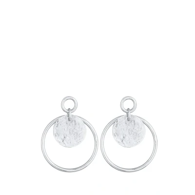 Abbildung von Elli Basic COIN Vintage Ohrringe, Damen, Größe: One Size, Silber