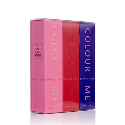Abbildung von Colour Me Pink/Purple/Red Fragrance for Women 50ml Eau de Toilette, by Milton Lloyd