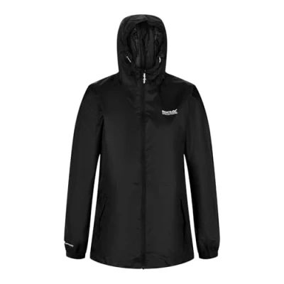 Abbildung von Pack It III Atmungsaktive wasserdichte Shell Jacke mit Kapuze und Reißverschlusstaschen, 46