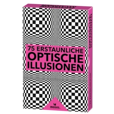 Abbildung von moses. 75 erstaunliche Optische Illusionen Karten mit Anamorphosen, 3D Effekten, Schattenspielen und Vexierbildern für Jugendliche Erwachsene