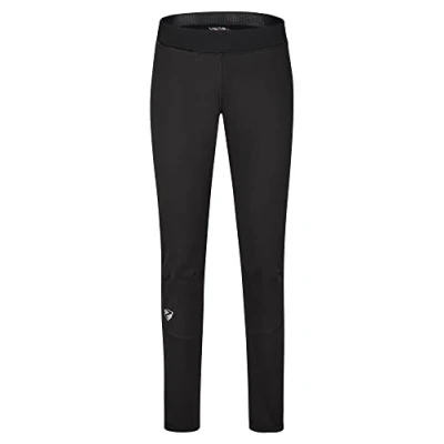 Abbildung von Ziener Damen NURA Softshell Hose, Langlauf Tight Winddichte, elastische, Black, 34