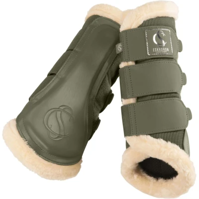 Abbildung von Eskadron SS25 Classic Tendon Boots Mesh FauxFur Shetty
